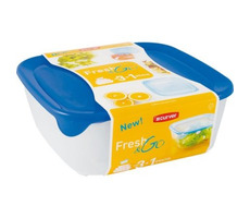 Curver FRESH&GO 3er Set / Lebensmittelbehälter / 0,25l & 0,8l & 1,7l