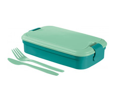 Curver Lunch & Go Picknickbox türkis / 23 x 14 x 7 cm