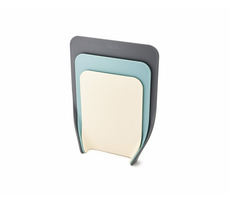 Joseph joseph Nest Chop / Set mit 3 Schneidebrettern / Verschiedene Größen / Weiß & Blau & Grau / Kunststoff
