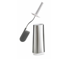 Joseph joseph Flex Steel - WC-Bürste Silikon weiß-Edelstahl