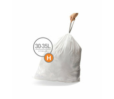 Simplehuman Müllsäcke 30-35 L Typ H / einziehbar / 20 Stück pro Packung