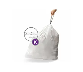 Simplehuman Müllsäcke 35-45 L Typ K / einziehbar / 20 Stück pro Packung