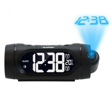 Blaupunkt CRP9BK schwarz / Uhrenradio / UKW PLL / Thermometer / Projektion 