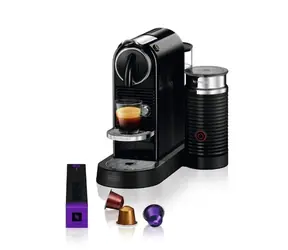 DeLonghi Nespresso Citiz & Milk EN267.BAE schwarz / Kapselkaffeemaschine / Nespresso / 1710 W / 19 bar / 1 l 