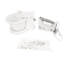 BOSCH MFQ36460 weiß / Handmixer / 450W / 5 Geschwindigkeiten / Turbo / 2 Aufsätze