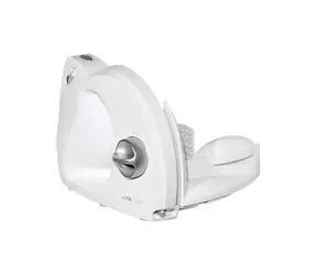 Clatronic AS 2958 / Küchenaufschnittmaschine / 130 W / 3 Schnittstufen / 0-15 mm / weiß