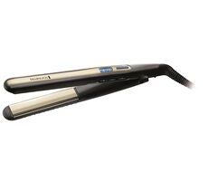 Remington S6500 Sleek & Curl / Haarglätter / LCD-Display / 150-230 °C / Gold-Schwarz
