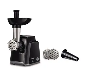 TEFAL NE105838 / Fleischwolf / 1400 W / 1,7 kg pro Min. / 2 Roste + Wurstaufsatz / Schwarz