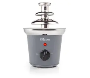 Tristar CF-1603 / Schokoladenbrunnen / 32 W / grau