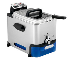 TEFAL Oleoclean Pro FR8040 silber / Fritteuse / 2300 W / 3,5 l / 1,2 kg