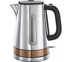 Russell Hobbs 24280-70 Luna Copper Accents / Wasserkocher / 2400 W / 1,7 l / Edelstahl / Kupfer
