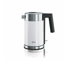 Graef WK401 weiß / Wasserkocher / 2150 W / 1 l