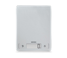 Soehnle silber / Küchenwaage / LCD-Display / Touchscreen / Abschaltautomatik / max. 10kg