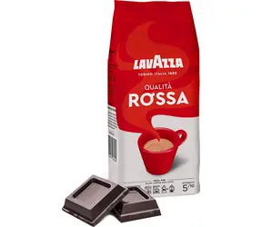 Lavazza Qualita Rossa 250 g / Kaffeebohnen / 30 % Robusta & 70 % Arabica / Vakuumverpackt