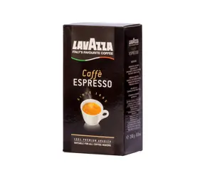 Lavazza Espresso 250 g / Gemahlener Kaffee / 100 % Arabica / Vakuumverpackung