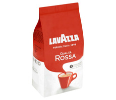 Lavazza Qualita Rossa 1 kg / Kaffeebohnen / 60 % Robusta & 40 % Arabica / Vakuumverpackt