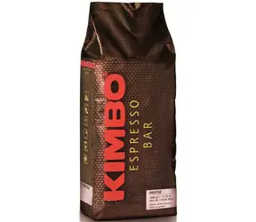 Kimbo Espresso Bar Prestige 1 kg / Kaffeebohnen / 20 % Robusta & 80 % Arabica / Vakuumverpackung