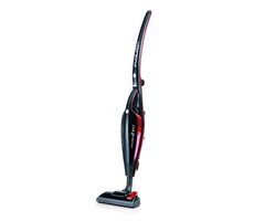 Ariete 2764 Evo schwarz-rot / Stabstaubsauger 2in1 / 600 W / 0,8 l / HEPA-Filter / 5 m