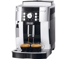 DeLonghi Magnifica ECAM 21.117.SB silber / Kaffeevollautomat / 1450 W / 15 bar / 1,8 l / Behälter 250 g 
