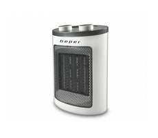 Beper RI-080 weiß / Kompakter Heißluftventilator / 1500W / Thermostat / Überhitzungsschutz