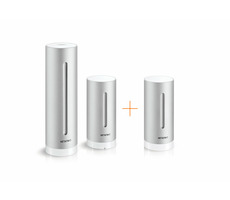Netatmo Urban Silber / Smarte Wetterstation + Indoor-Modul