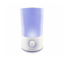 Beper 70.401 weiß / Luftbefeuchter mit Aromadiffusor / 30W / LED-Hintergrundbeleuchtung / automatische Abschaltung  