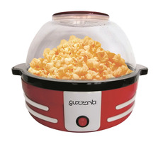 Guzzanti GZ 135 rot / Heißluft-Popcornmaschine / 1200 W / Servierschüssel