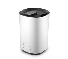 Guzzanti GZ 989 weiß-schwarz / Luftbefeuchter / 30W / 5,5 L / bis zu 40 m2 / LED-Display