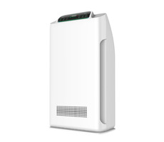 Guzzanti GZ 995 weiß / Luftreiniger / 80 W / 320 m3-h / 29 dB / 3 Filterstufen / Display