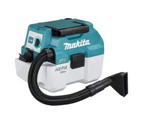 Makita DVC750LZX1 / Akku-Handstaubsauger / 18 V / 7,5 l / HEPA-Filter / bis zu 70 Minuten / ohne Akku