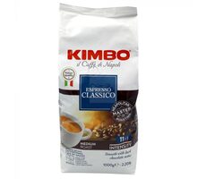 Kimbo Espresso Classico 1 kg / Kaffeebohnen / 70% Arabica & 30% Robusta