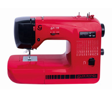 Guzzanti GZ 119 schwarz-rot / Nähmaschine / 60 Nähprogramme / 42 W