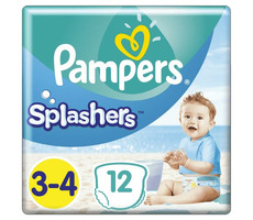 Pampers Splashers 12 Stück / Windelbademode / Größe 3-4 (6-11 kg)