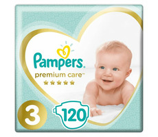 Pampers Premium Care Mega Box Midi (120 Stück) / Windeln / Größe 3 (6-10 kg)