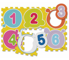 Chicco Schaumstoff-Puzzle Zahlen 30x30 cm