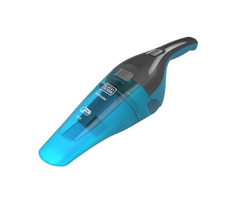 Black&Decker Wet & Dry WDC215WA-QW blaugrau / Akku-Handstaubsauger / 7,2V / 0,38 l / bis zu 10 Minuten