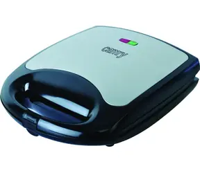 Camry CR3023 Schwarz-Silber / Sandwichmaker / 1100W / 4 Sandwiches 