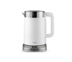 Lauben Schnellkochtopf EK17WS weiß / 2200W / 1,7 l / Edelstahl / 360° drehbarer Anschluss / 10 Temperatureinstellungen