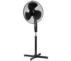 Activejet Regular WSR-40C schwarz / Säulenventilator / 3 Geschwindigkeiten / 50W / Höhe 105 - 125 cm