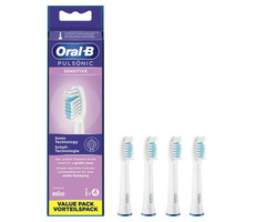 Oral-B Zahnbürstenköpfe Pulsonic Sensitive 4 Stück / Ersatzköpfe für Pulsonic 
