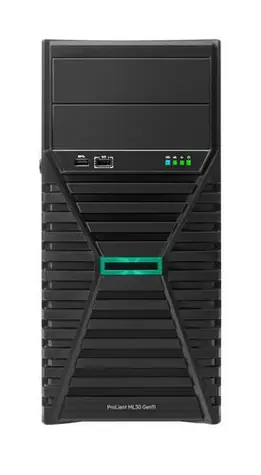 HPE ProLiant ML30 Gen11 / Server / Xeon E-2434 3,4 GHz / 32 GB DDR5 ECC / 2 × 960 GB SSD / 800 W / Tower