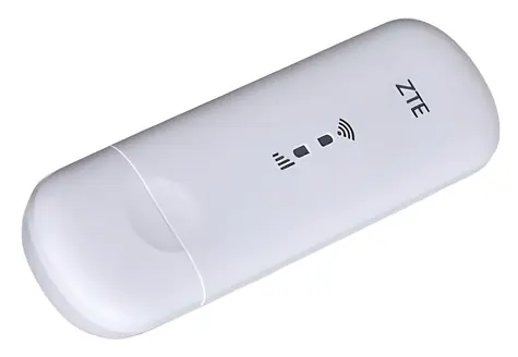 ZTE MF79N / Tragbarer 4G-LTE-Router / CAT 4 / Dualband 2,4 und 5 GHz / Download 150 Mbit/s / Gigabit-LAN