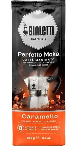 Bialetti Perfetto Moka Carmello 250 g / gemahlener Kaffee / Intensität 8 / mittlere Röstung