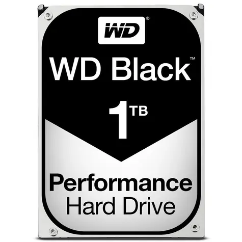 Generalüberholt - Western Digital Black 1 TB / Internes Laufwerk / 3,5" / 7.200 U/min / generalüberholt