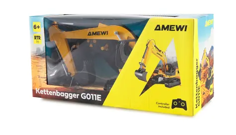 AMEWI G011E / RC-Raupenbagger / 1:24 / 9 Kanäle / RTR