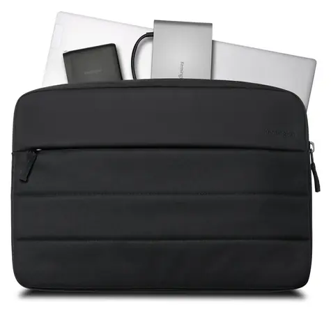 Kensington EQ Sleeve schwarz / Laptoptasche / bis zu 12 Zoll