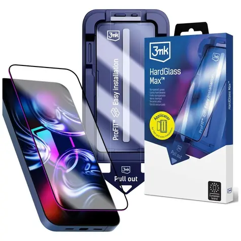 3MK HardGlass Max / Schutzglas / Apple iPhone 17 Pro Max