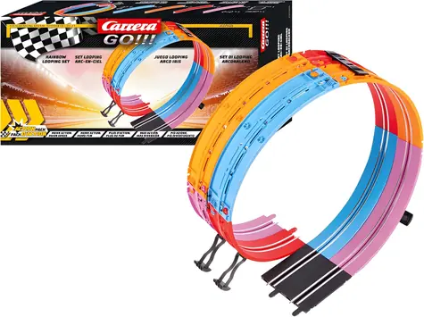 Carrera 71603 GO - Looping Rainbow 8-teilig