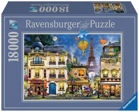 Ravensburger Nachtspaziergang in Paris / 18.000 Teile