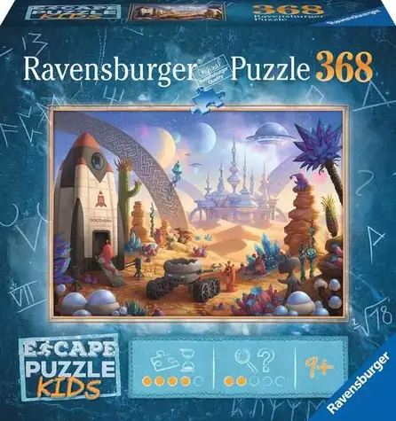 Ravensburger Puzzle Exit KIDS Puzzle: Weltraumsturm / 368 Teile / ab 9 Jahren